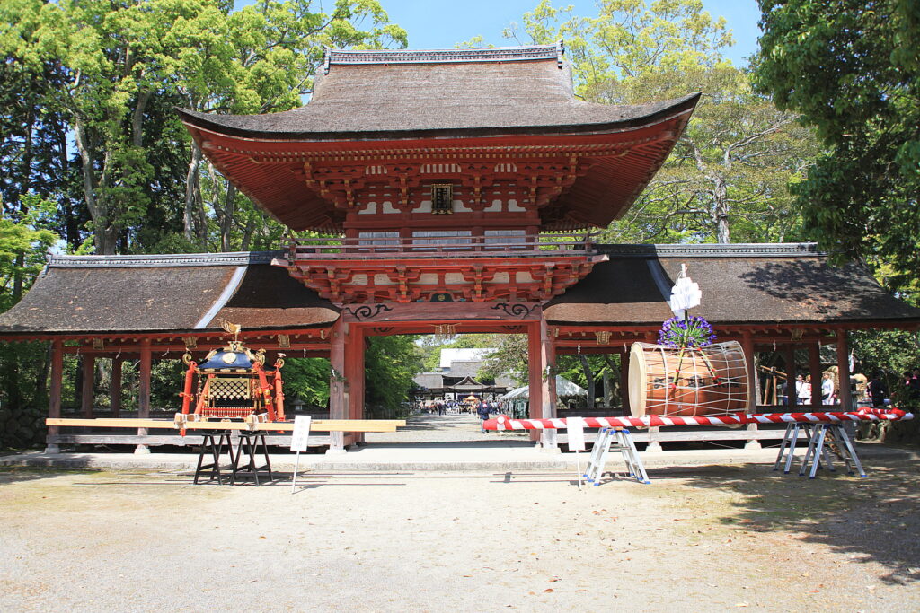 日本遺産・琵琶湖　祈りと暮らしの水遺産　兵主大社と八ケ崎神事