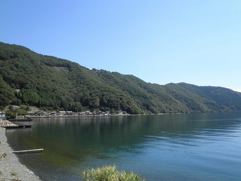 日本遺産・琵琶湖　祈りと暮らしの水遺産　菅浦の湖岸集落景観